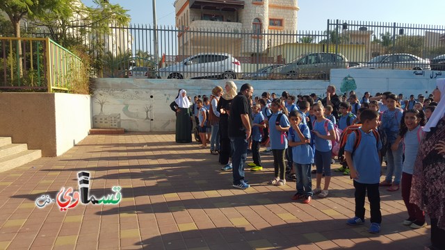فعاليات افتتاح السنه الدراسيه في مدرسة ابن خلدون 